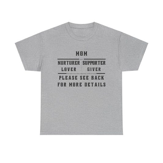 Duties of the Mom T-Shirt